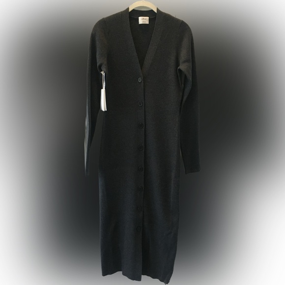 Aritzia Dark Gray Long Cardigan - Picture 4 of 14